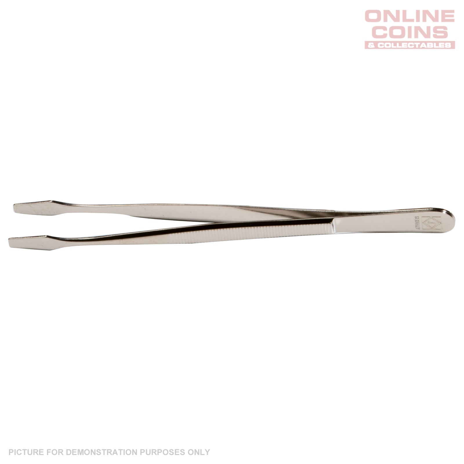 Lighthouse Stamp Tongs Tweezers 32 Deluxe 12 cm - Straight Spade - PI-32